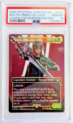 MTG FINAL FANTASY Noctis, Prince of Lucis PSA GRADE 10 - Image 1