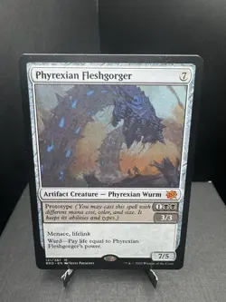 MTG The Brothers War Phyrexian Fleshgorger Regular Mythic NM - Image 1