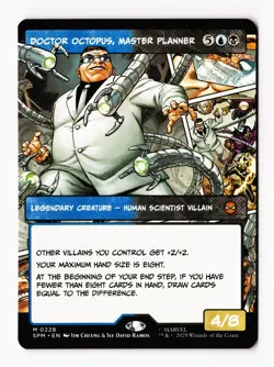 Doctor Octopus, Master Planner (Borderless) 0228 (M) MTG Marvel's Spider-Man SPM - Image 1