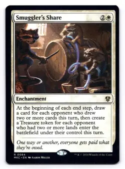 Smuggler's Share NM Commander: Murders at Karlov Manor 0084 MTG Regular - Image 1