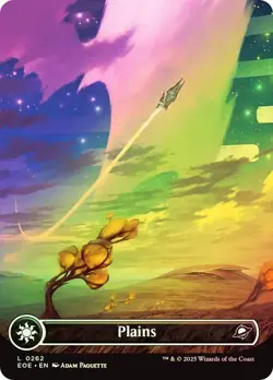 Foil Land Set (Borderless) [Edge of Eternities] MTG - Image 2