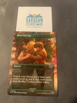 MTG Lord Of The Rings - Many Partings - Borderless - Image 1