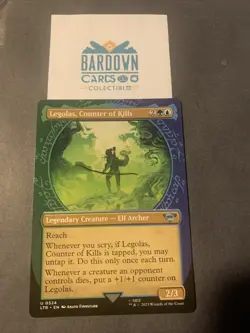 Near Mint, English - MTG Legolas, Counter of Kills - Borderless LTR - Image 1