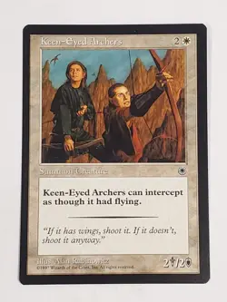 MTG Keen-Eyed Archers (Portal/White/C) - BGM - Image 1