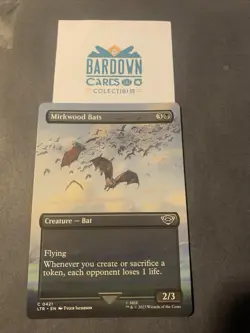 MTG Mirkwood Bats - Borderless Scene (LTR) - Image 1
