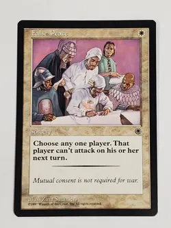 MTG False Peace (Portal/White/C) - BGM - Image 1