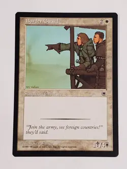 MTG Border Guard (Portal/White/C) - BGM - Image 1
