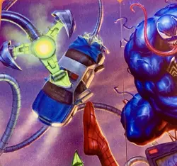 MTG Spider-Man Art Series Scene Complete Continuous Set SEALED NEW Magic TCG NM - Image 2