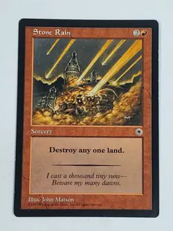 MTG Stone Rain (Portal/Red/C) - BGM - Image 1