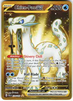 Chien-Pao ex - 274/193 Pokemon SV02: Paldea Evolved Holo Hyper Rare NM - Image 1