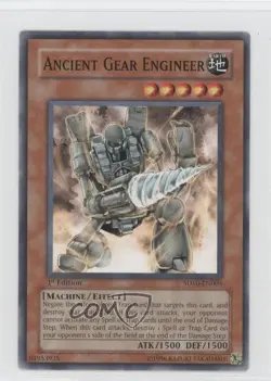 Ancient Gear Engineer 1st Ed. YuGiOh Machine Re-Volt Structure Deck #SD10-EN003 - Image 1