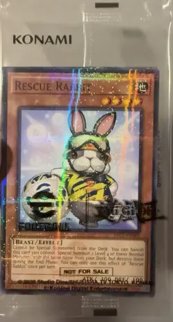 Rescue Rabbit + Neymar Jr - 2025 eFootball Promo Set - Yugioh OTS OP Limited NEW - Image 1