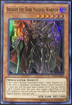Breaker the Dark Magical Warrior OP10-EN004 OTS Tournament Pack 10 Unl. Yugioh - Image 1