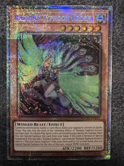 Yugioh Radiant Typhoon Krosea DOOD-EN015 Starlight Rare 1st Edition NM - Image 1