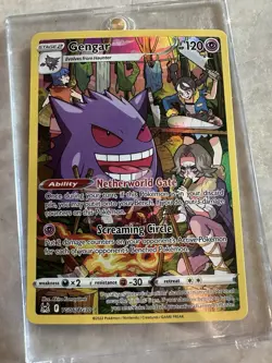 3 Pokemon Card Lot-Gengar Trainer Gallery 2022-Cleffa Illustration Rare-Dual EX - Image 2