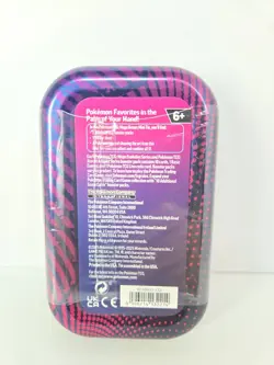 Pokemon TCG: Mega Evolution Factory Sealed Tin IN HAND x2 Packs Cards Stickers - Image 3