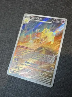 Pokemon TCG Espathra Card 197/182 Sv04: Paradox Rift NM Condition - Image 2