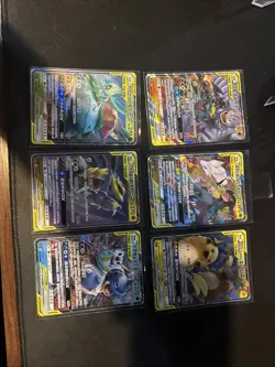 6Pcs TAG Team GX RR csm2.5C Combo Sets Sun & Moon - Pokemon Cards Chinese - Image 1