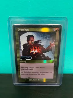 Dreadbore (Serial Numbered) Magic the Gathering card - Image 1