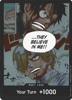 6x Luffy & Sanji OP-11 A Fist of Divine Speed One Piece DON!!! Card NM - Image 1