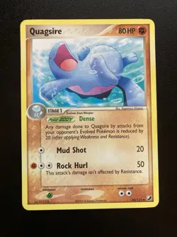 Quagsire #44/115 Unseen Forces 2005 Regular Non-Holo Card LP/MP - Image 1