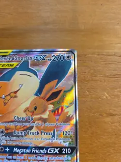 Pokemon Eevee and Snorlax GX Tag Team Promo Card SM169 Ungraded - Image 3