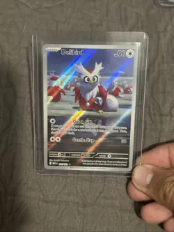 Pokemon Delibird 152/132 Mega Evolution Illustration Rare Card NM - Image 1