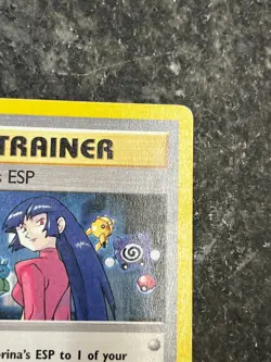 Sabrina's ESP 117/132 - Gym Heroes Vintage Pokemon Card MP - Image 4
