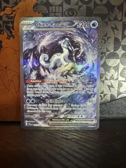 Pokemon TCG Chien-Pao EX 261/193 Sv02 Paldea Evolved Holo Card NM Condition - Image 1