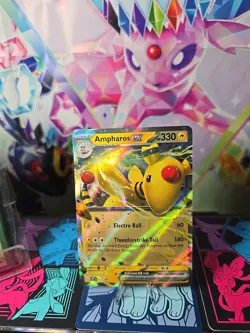 Ampharos ex 016 Sv: Scarlet & Violet Promo Cards Holo - Image 1