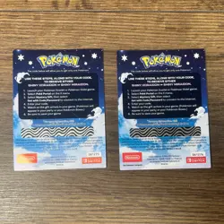 2x Shiny Koraidon & Miraidon Pokemon Scarlet Violet Code Card - Gamestop - Image 2