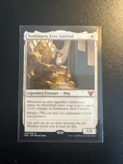 Yoshimaru, Ever Faithful Commander Kamigawa: Neon Dynasty Regular Card MTG - Image 1