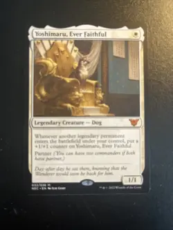 Yoshimaru, Ever Faithful Commander Kamigawa: Neon Dynasty Regular Card MTG - Image 2
