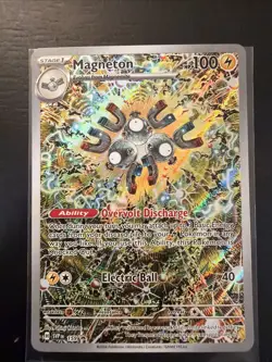 Magneton SVP 159 Black Star Promo Holo Card Surging Sparks, Pokemon TCG - Image 1