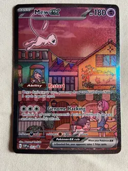 Mew ex Pokemon 151 053 Sv: Scarlet & Violet Promo Cards Holo - Image 1