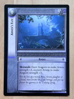 ARAGORN / GONDOR COLLECTION (LORD OF THE RINGS TCG, LOT OF 18 RARE CARDS) - Image 2