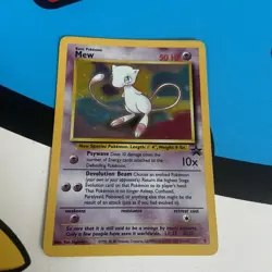 Pokemon Card Mew Black Star Promo #9 Holo WOTC Vintage Rare Holographic - Image 1