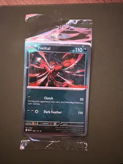 NEW RARE Yveltal GameStop Mega Evolution Promo Card [Sealed] - Image 1