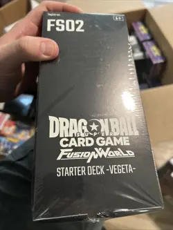 DRAGON BALL Super Card Game - Fusion World Starter Deck FS02 x6 Vegeta Case - Image 2