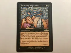 MTG Exodus RECURRING NIGHTMARE LP (BIN) Graded Power - Image 1