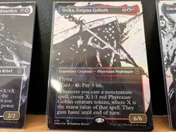 Mtg ONE - Ovika, Enigma Goliath- Step Compleat Foil -NM - Image 1