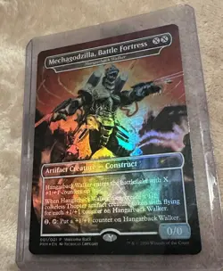 Magic The Gathering Mechagodzilla,Battle Fortress #001/001 - Image 1