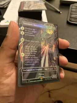 Summon: Bahamut (Borderless) Final Fantasy Foil - Image 2
