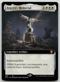 Avacyn's Memorial (Extended Art) M Commander: Innistrad: Midnight Hunt 69 NM - Image 1