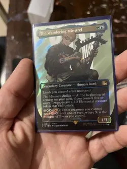 The Wandering Minstrel Surge Foil **CUSTOM EDH COMMANDER DECK** MTG - Image 2