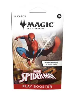 MTG: Magic The Gathering Marvel Spider-Man Play Sleeved Booster Pack IN HAND 🔥 - Image 1