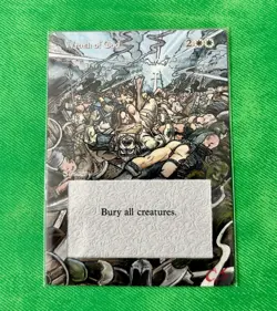 Wrath of God Hand Painted Alter MTG - Image 1