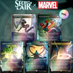 Foil VILLAINOUS PLOTS Marvel's Spider-Man SPM Secret Lair Drop SLD MTG PRESALE - Image 1