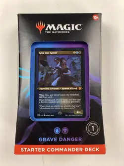 Mtg Starter Commander Deck Grave Danger - Image 1