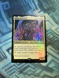 MTG Foil Sliver Overlord NM Unplayed Secret Lair Drop - Image 1